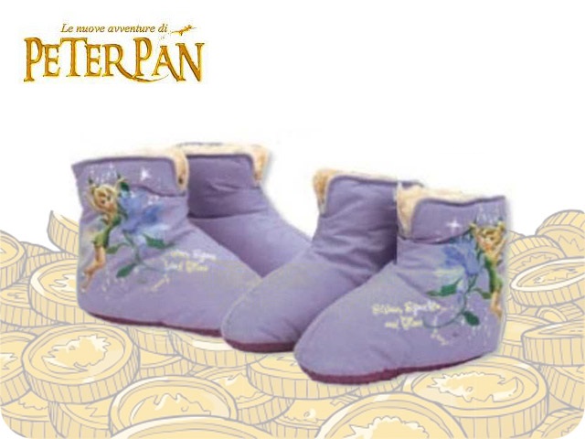 PANTOFOLA STIVALE IMBOTTITA FAIRIES - 26/30/34 