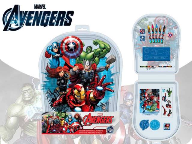 SET SCUOLA DELUXE 15PZ. AVENGERS