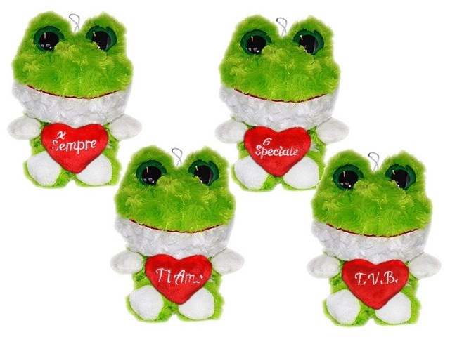 OCCHI GRANDI RANA CUORE 12x16 CM