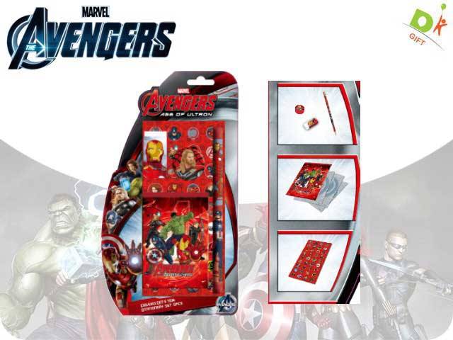 SET CARTOTECNICA 5 PEZZI AVENGERS