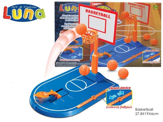 BOARD GAME BASKETBALL 27,8X19X4CM LUNA