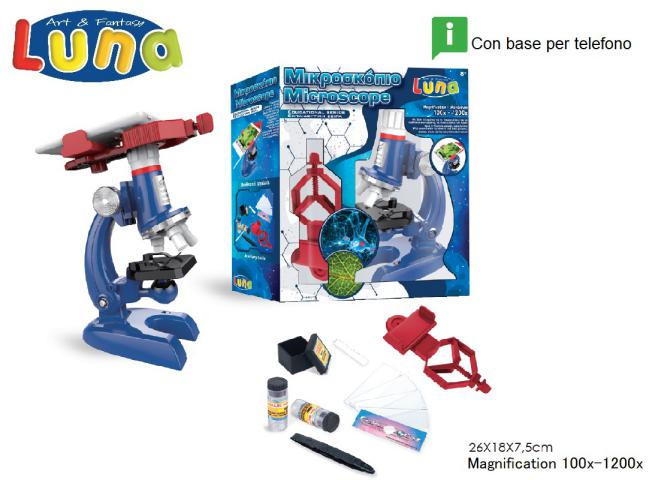 MICROSCOPE 100?-1200? 28?? WITH MOBILE PHONE BASE LUNA