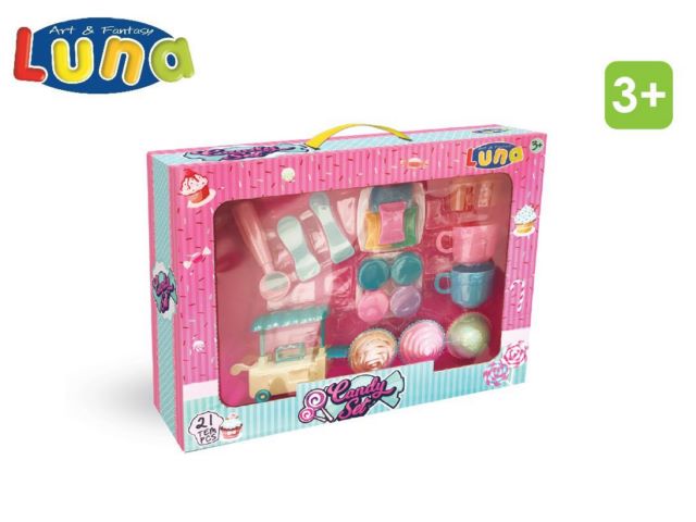 PLAY SET CREA CARAMELLE 35.5X27.5X8.5CM LUNA