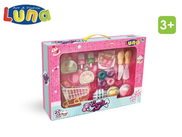 PLAY SET CREA SPESA 35.5X27.5X8.5CM LUNA