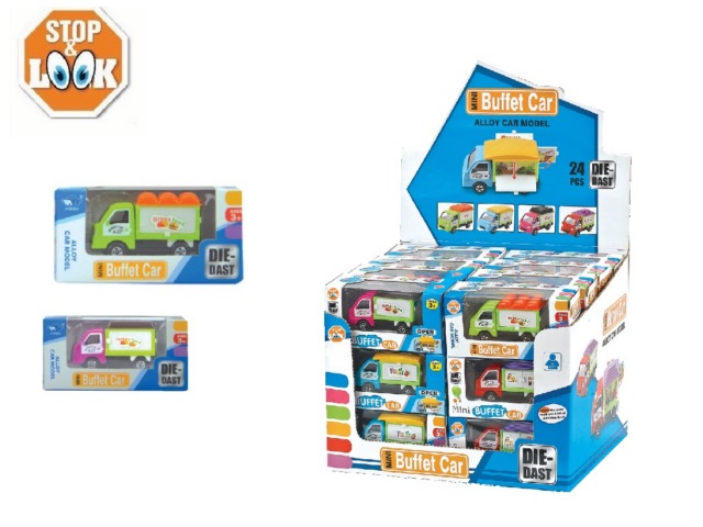 CAMION 10,5X4X5,3CM IN COLOR 4 MODELLI STOP & LOOK