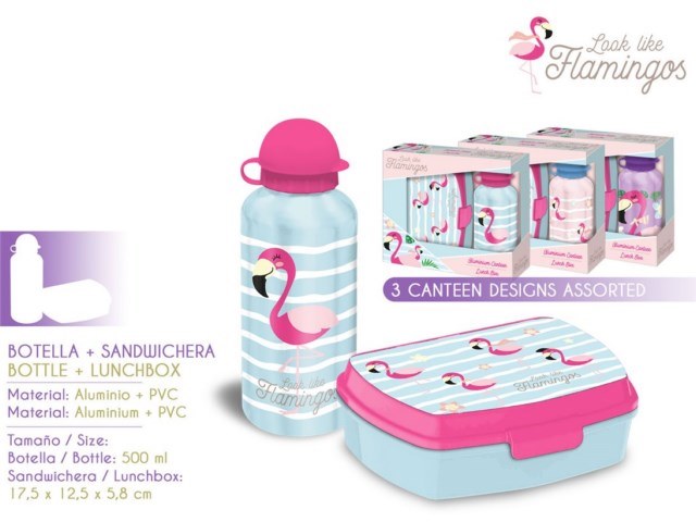 SET PORTACOLAZIONE+BORRACCIA ALLUMINIO FLAMINGO PH