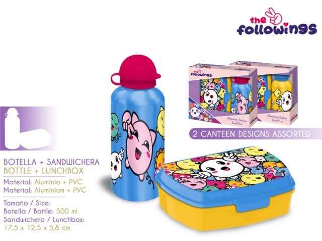 SET PORTACOLAZIONE+BORRACCIA ALLUMINIO FOLLOWINGS PH