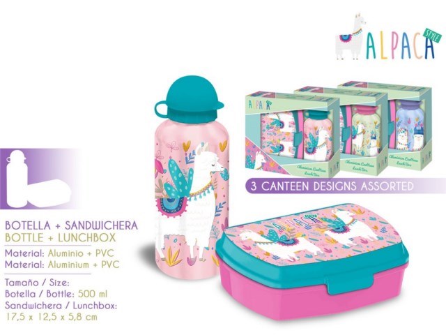 SET PORTACOLAZIONE+BORRACCIA ALLUMINIO ALPACA PH