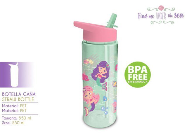 BORRACCIA CON CANNUCCIA 550ML SIRENA PH