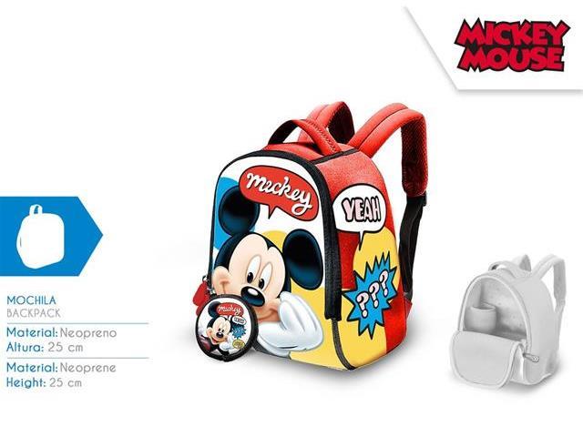 ZAINO ASILO 25CM MICKEY YEAH