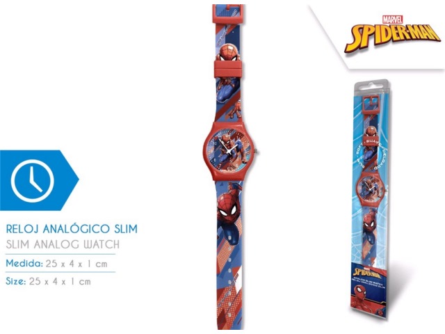 OROLOGIO ANALOGICO SLIM NEW PACK SPIDERMAN