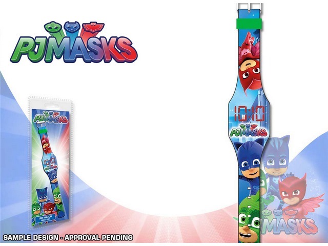 OROLOGIO DIGITALE CON LED PJ MASKS