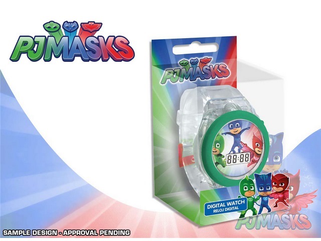 OROLOGIO DIGITALE CON LED PJ MASKS