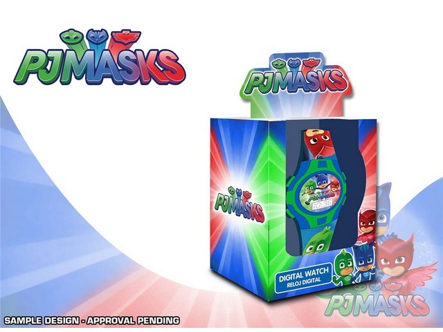 OROLOGIO DIGITALE IN CONFEZIONE REGALO PJ MASKS