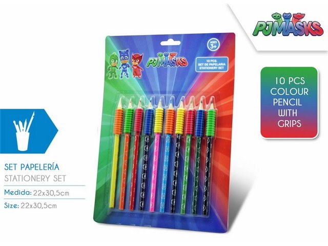 SET CARTOLERIA 10 PEZZI PJ MASKS