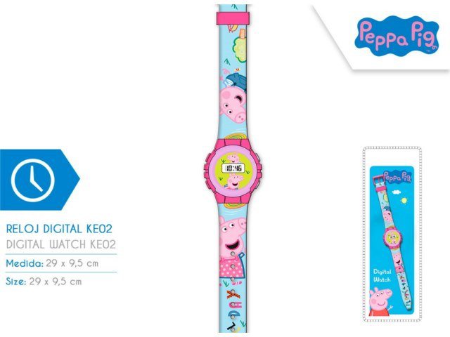 OROLOGIO DIGITALE PEPPA PIG
