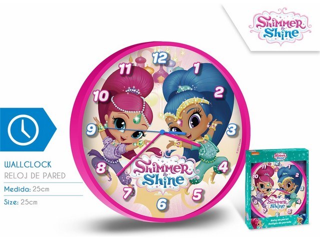 OROLOGIO DA PARETE SHIMMER AND SHINE
