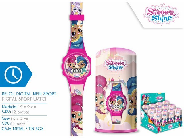 OROLOGIO SPORT IN GIFT BOX METALLICA  SHIMMER AND SHINE