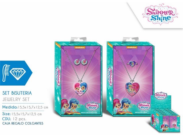 SCATOLA IN LEGNO REGALO COLG. E PEND./ANILLO IN CDU 12U SHIMM