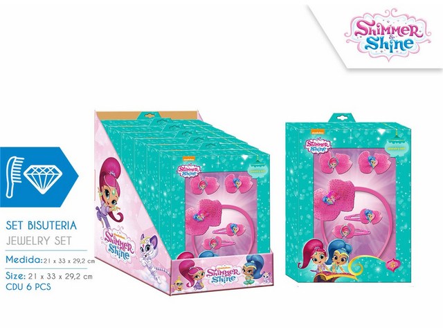 SET ACCESSORI CAPELLI SHIMMER AND SHINE