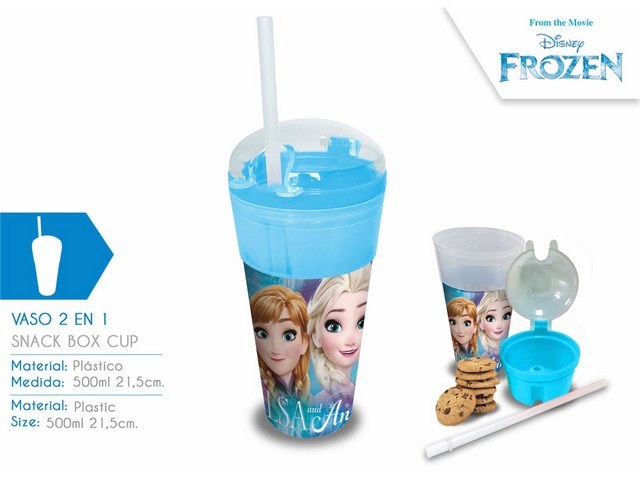 BICCHIERE CONTENITORE 2 IN 1 FROZEN PH