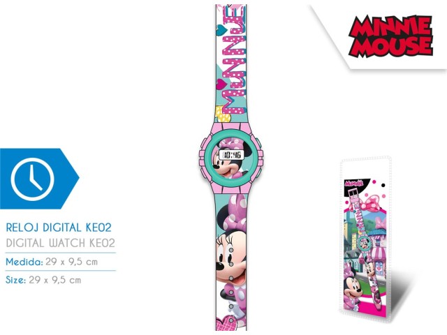 OROLOGIO DIGITALE IN BLISTER MINNIE