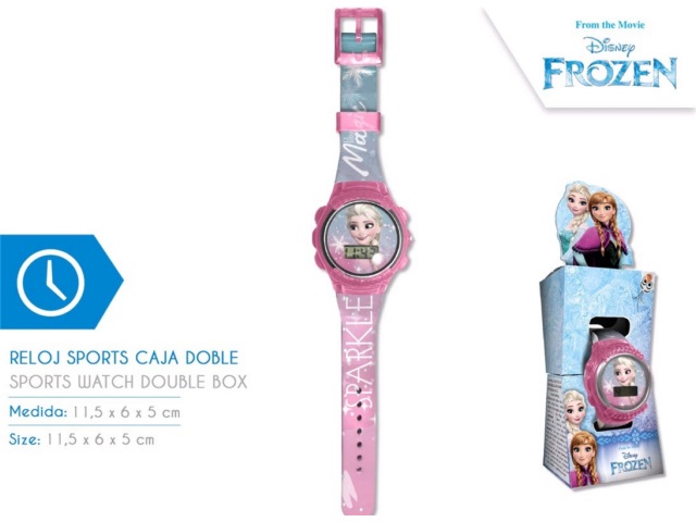 OROLOGIO DIGITALE FROZEN NEW SPORT IN DOPPIO BOX