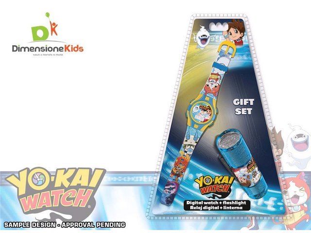SET OROLOGIO+TORCIA YO-KAI WATCH