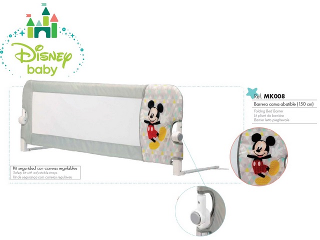 BARRIERA PER LETTO DISNEY 150 CM MICKEY