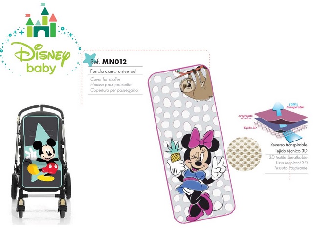 COPERTA PER PASSEGGINO - MOD. THE CRAZE MINNIE