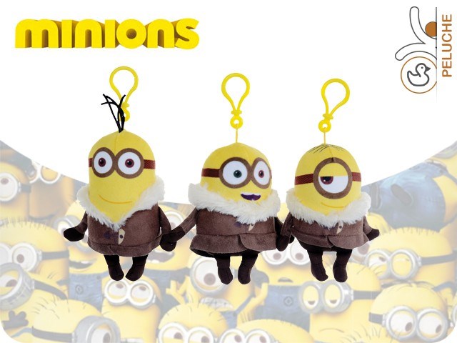 P/CHIAVI IN PELUCHE MINIONS ICE VILLAGE 13CM