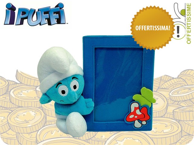 PORTAFOTO PELUCHE PUFFI 18CM