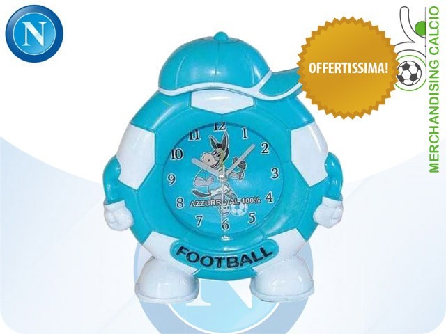 SVEGLIA DA TAVOLO CON  MOVIMENTO CM17 AZZURRI