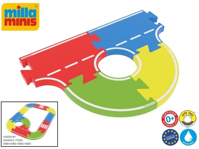 My First Roads - T-junctions - 4 PCS