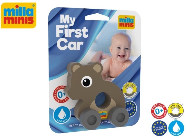 My First Car - Teddybear grey