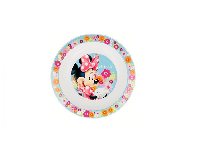 PIATTO FONDO PP MICROW. MINNIE BABY PH
