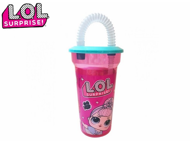 BICCHIERE SPORT 430 ML LOL SURPRISE ( GRAFICA FINE SERIE ) PH