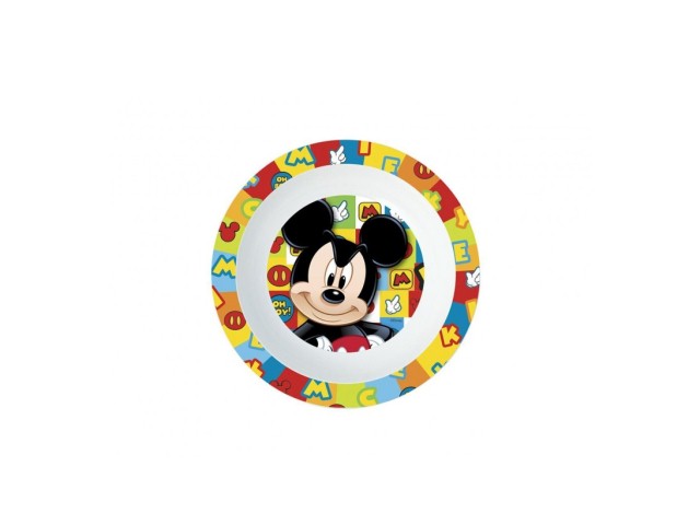PIATTO FONDO PP MICROW. MICKEY BABY PH