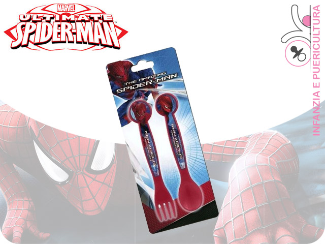 SET 2 POSATE SPIDERMAN IN BLISTER PH