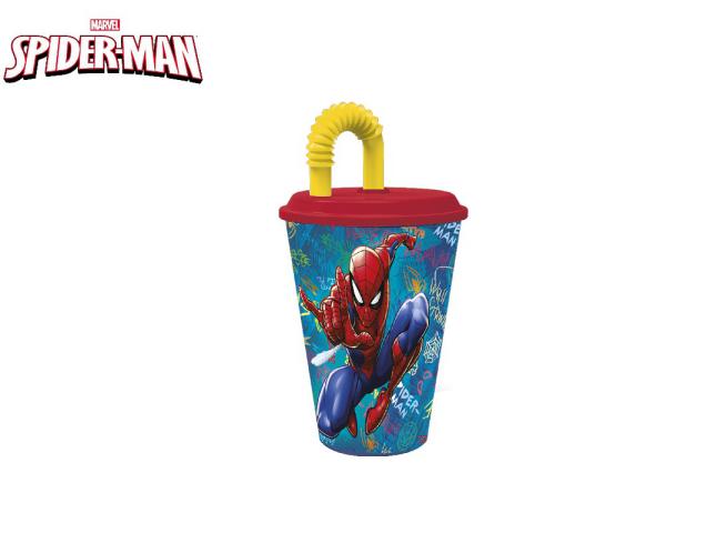 BICCHIERE SPORT 430 ML SPIDERMAN PH