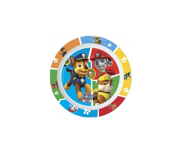 PIATTO PIANO PP MICROW. PAW PATROL PH