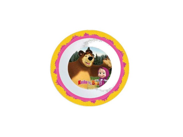 PIATTO FONDO PP MICROW. MASHA E ORSO PH