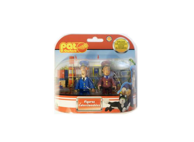 BLISTER FIGURES POSTINO PAT 8CM PAT+AJAY
