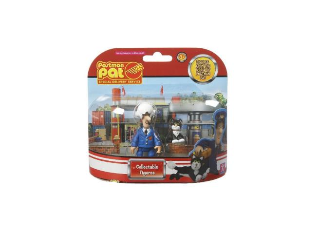 BLISTER FIGURES POSTINO PAT 8CM PAT PILOTA+GATTO JESS