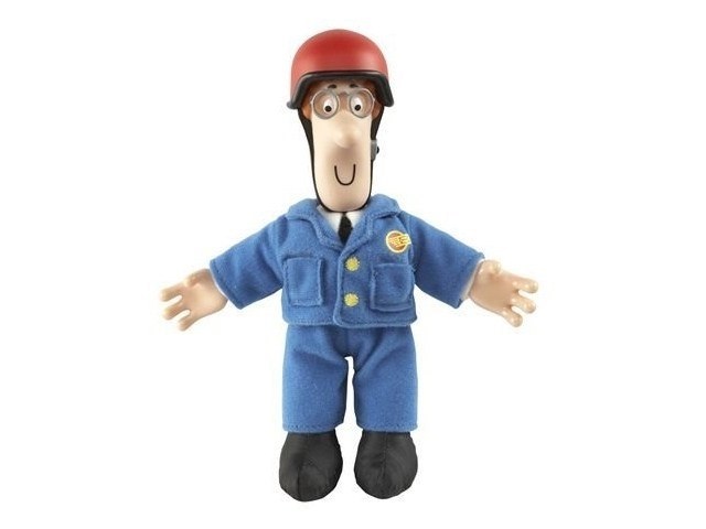 PELUCHE POSTINO PAT 22CM CASCO