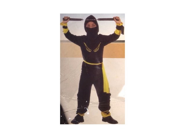 CARNEVALE NINJA GIALLO (AMARILLO) TG.3-4A