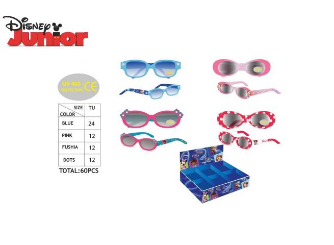 DISPLAY 60PZ OCCHIALI DA SOLE ASSORTITI 400% UV PROTECTOR DISNEY