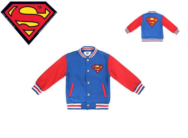 GIACCA 65% COTONE 35% POLIESTERE 3/9 ANNI SUPERMAN